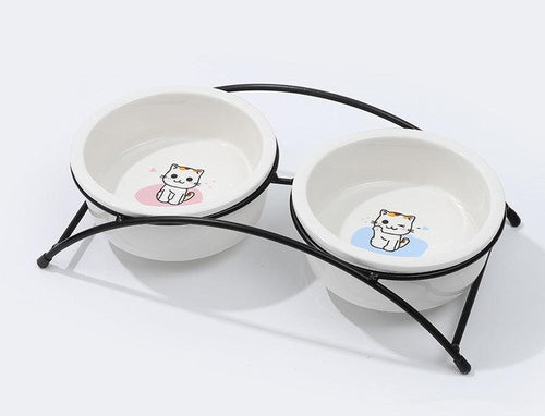 Pet Food And Water Dispenser For Cats And Dogs